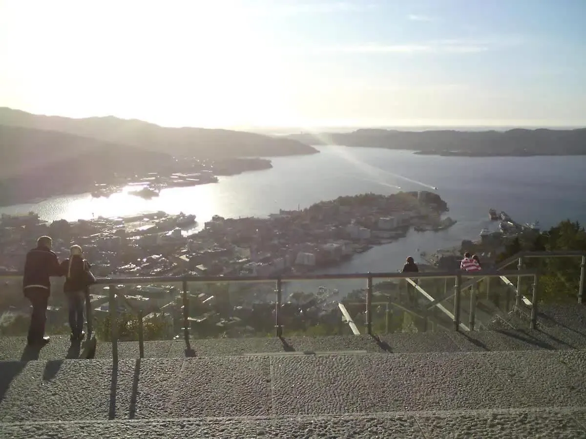 Beautiful Condo Near Bryggen Balcony Fireplace Bergen Norway